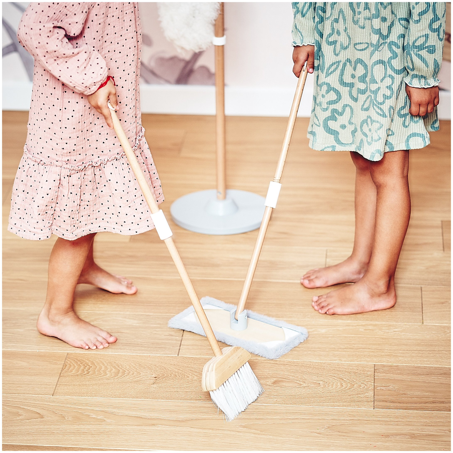 Set de curățare din lemn