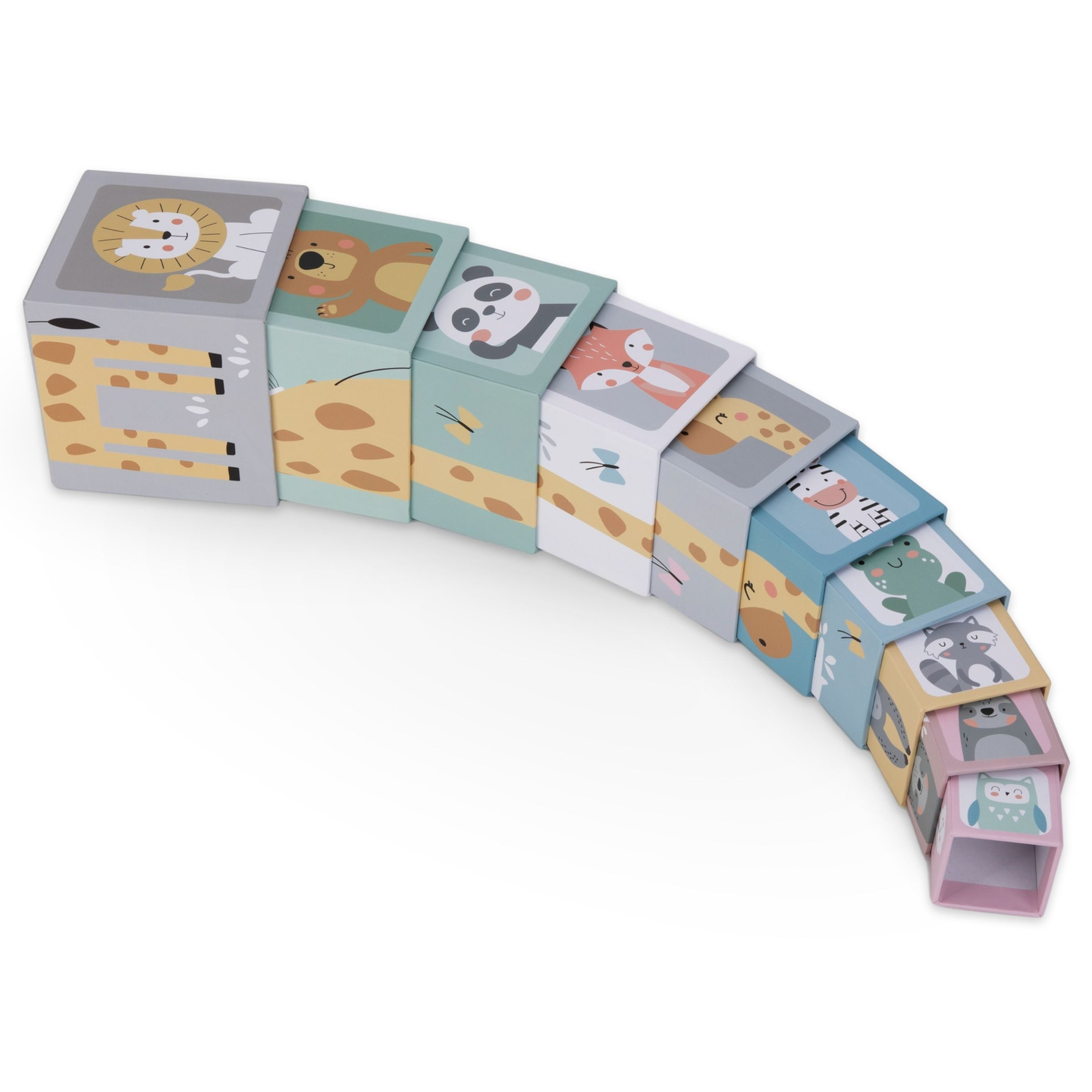 Turn Jigsaw pentru copii 10 piese - numere și animale