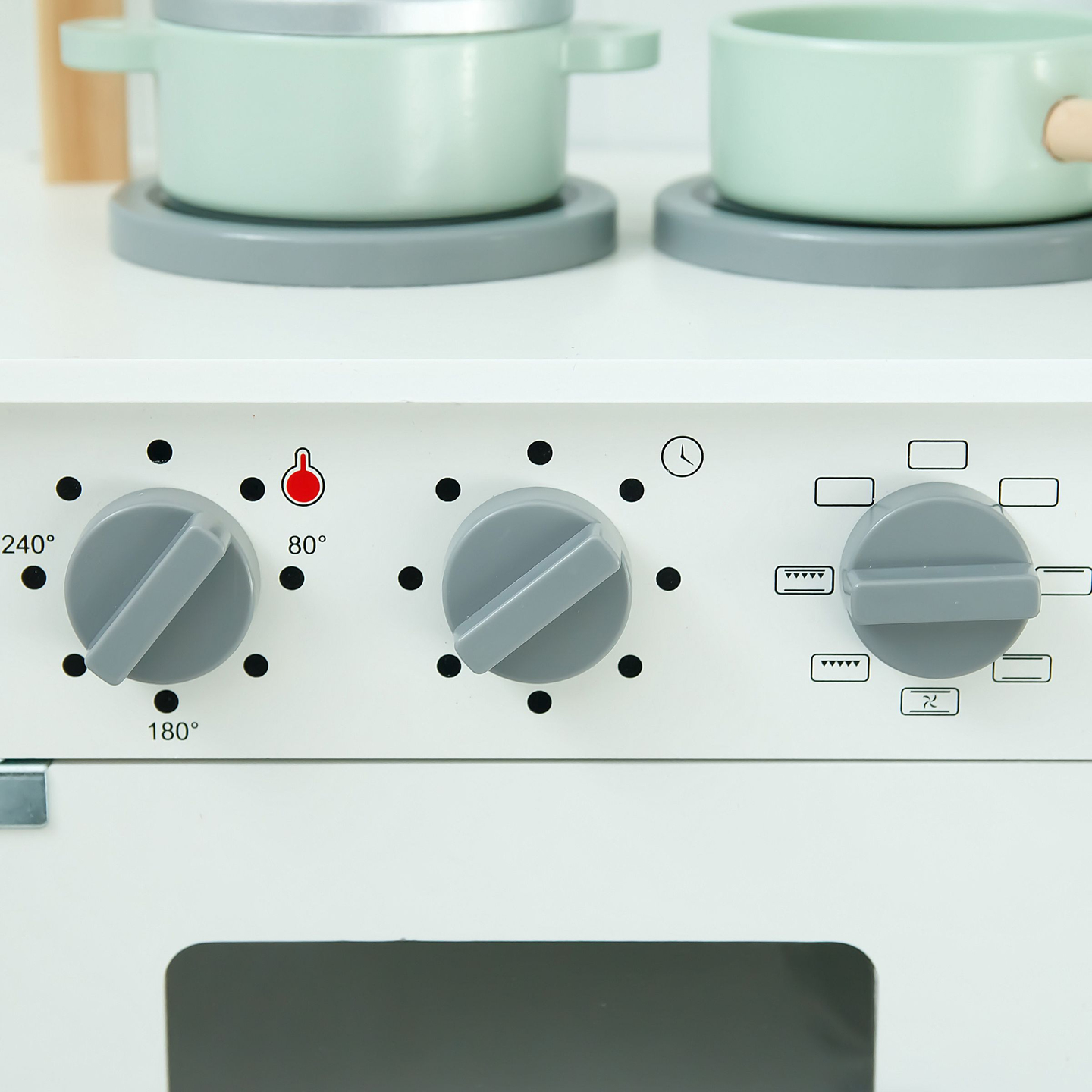 Bucătărie din lemn pentru copii cu cuptor cu microunde