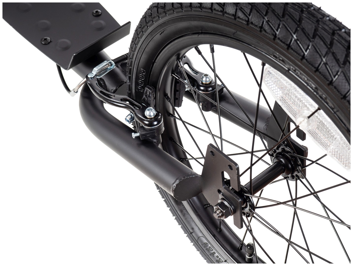 Scuter de oraș HyperMotion RIVA cu roți gonflabile de 50 cm și 40 cm