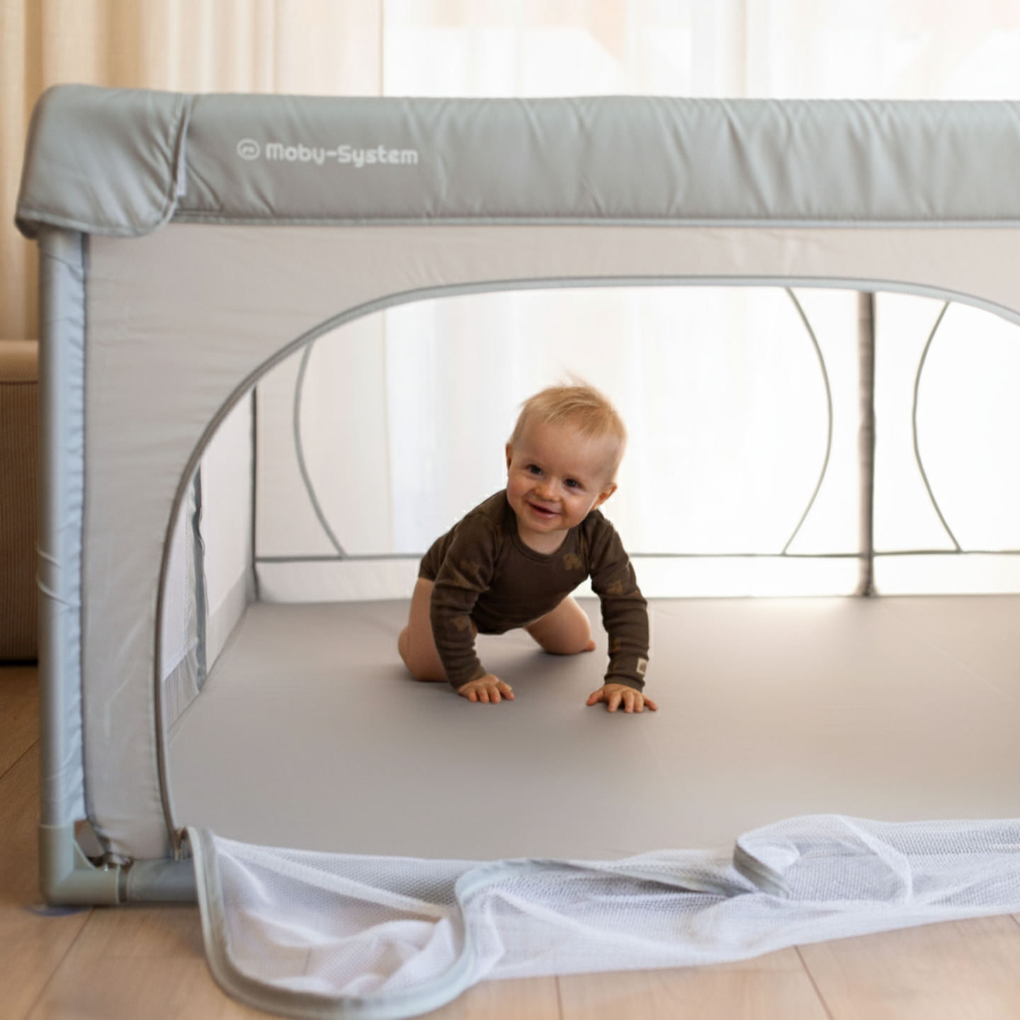 Pătuț mare 200 cm x 180 cm - loc de joacă pentru copii, piscină uscată