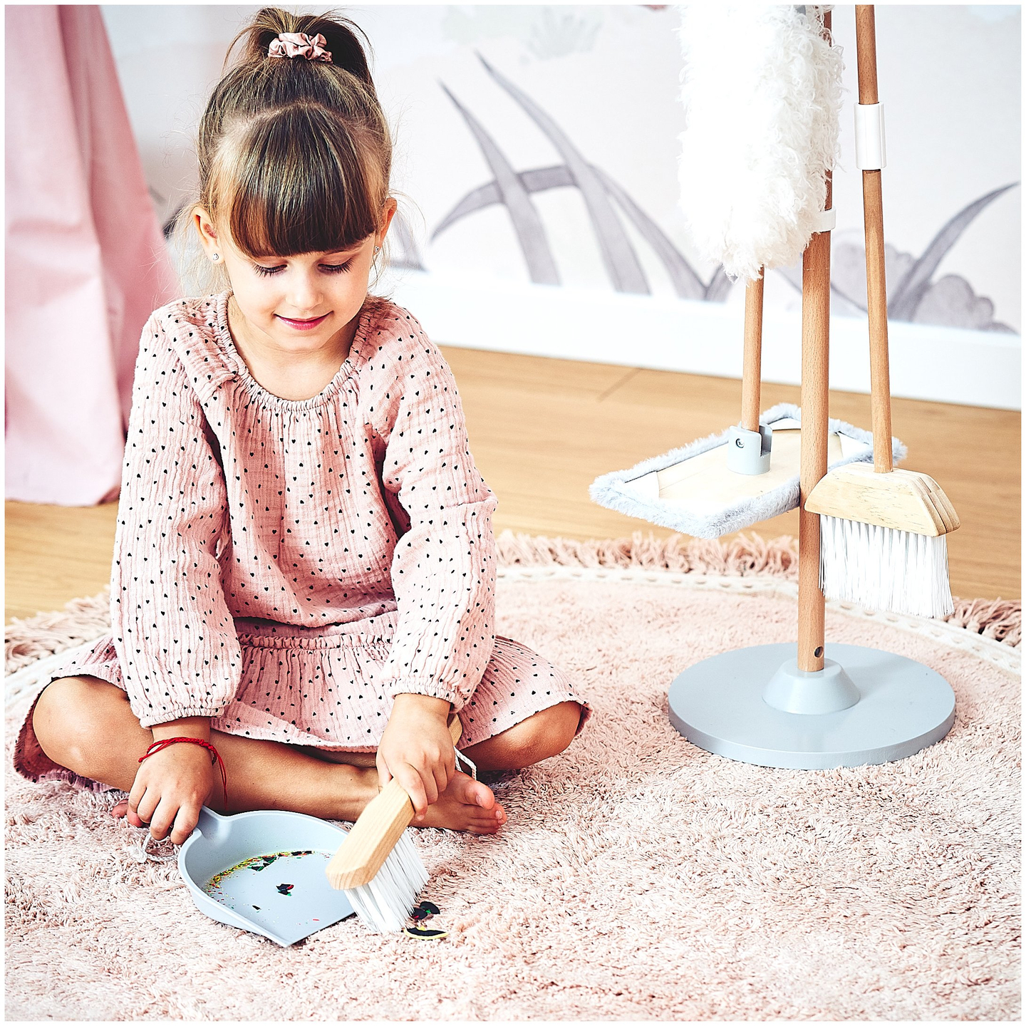 Set de curățare din lemn