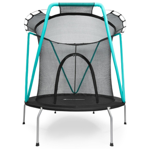 Trambulina menta 167cm cu plasa de protectie - pentru copii 3-8 ani - pentru casa si gradina