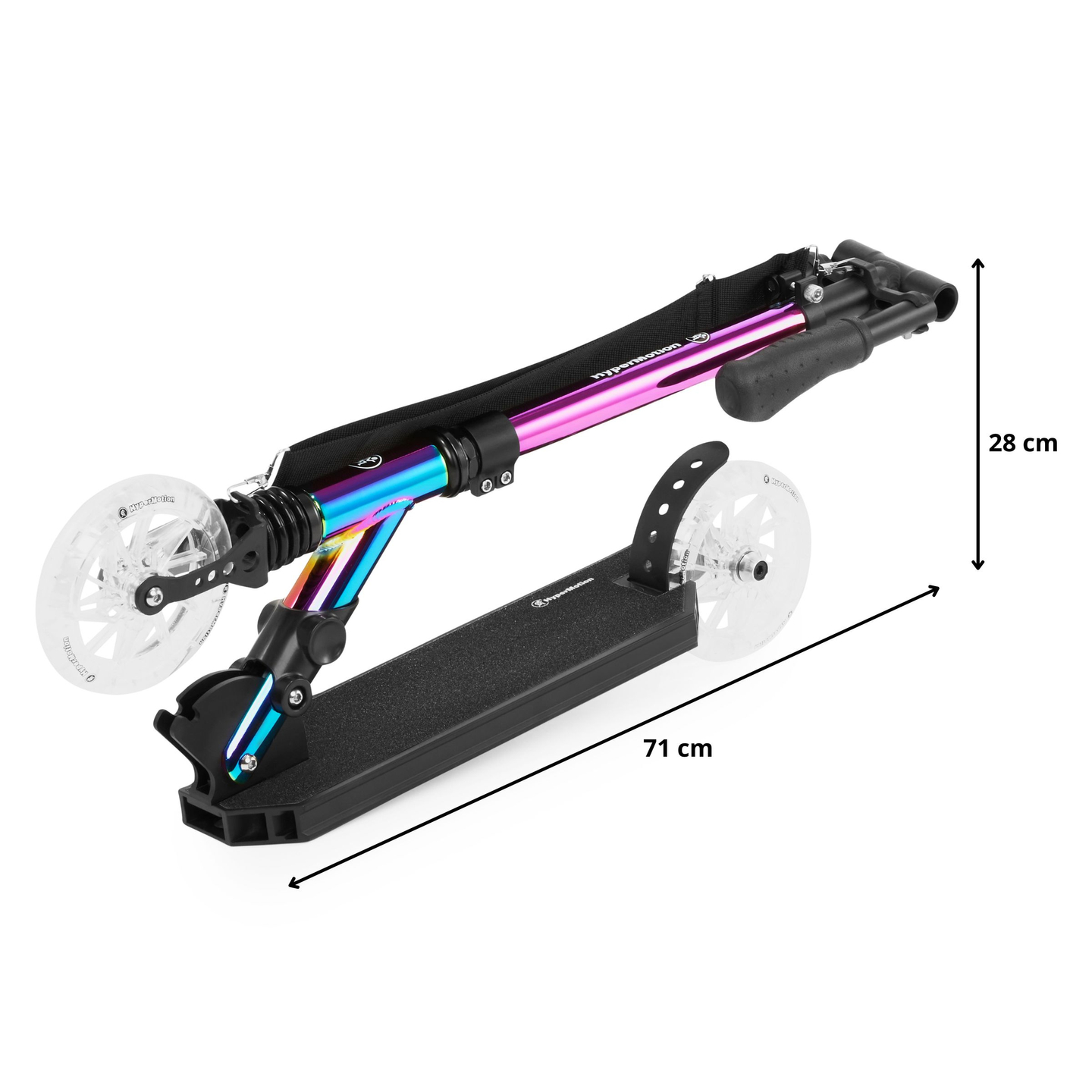 Trotineta cu doua roti HOLO MAJESTIC HyperMotion 100kg - aluminiu integral