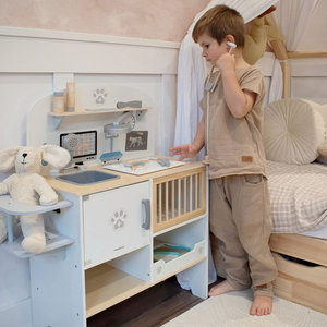 Spital de animale - set din lemn