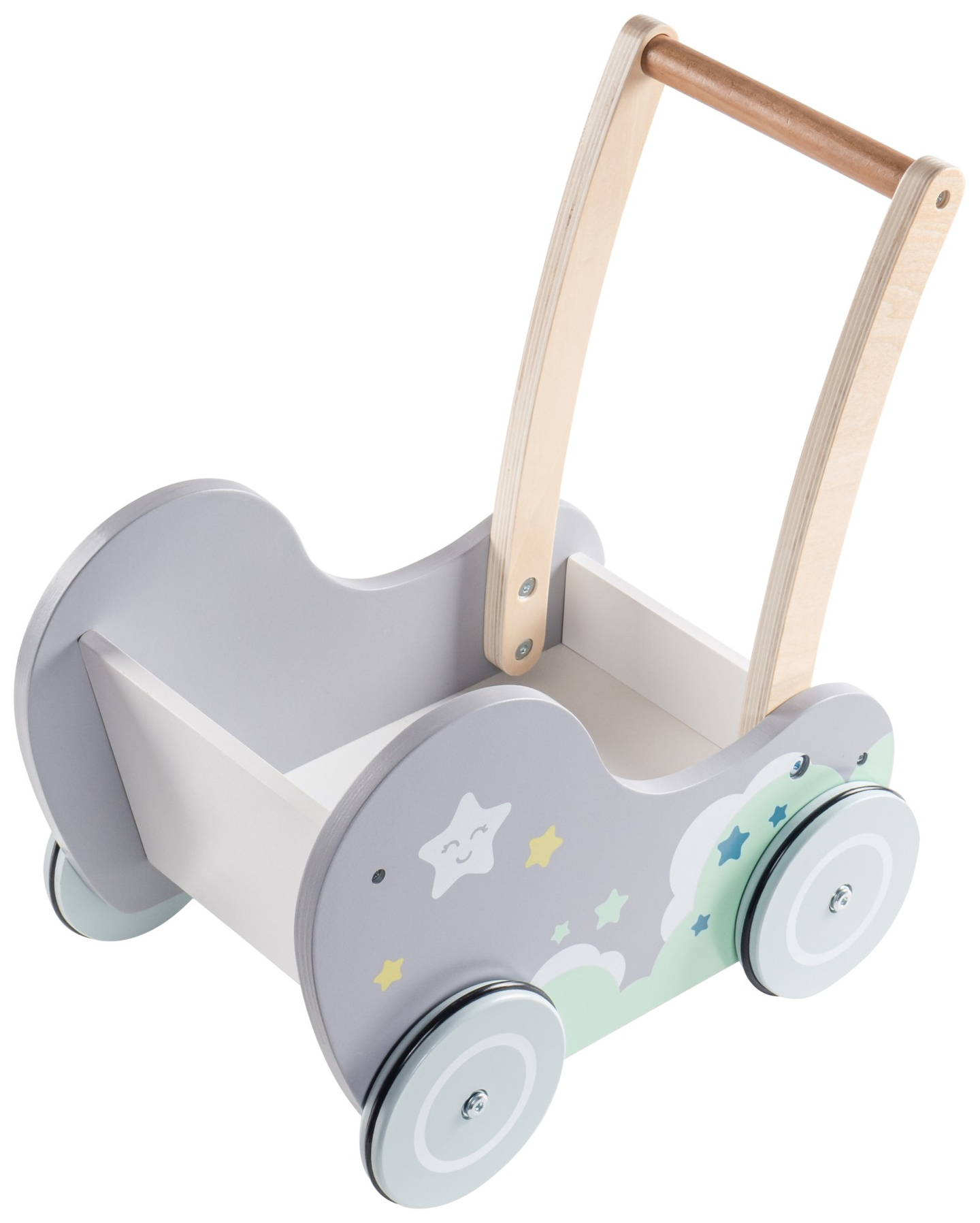 Cărucior de lemn pentru cărucior de lemn