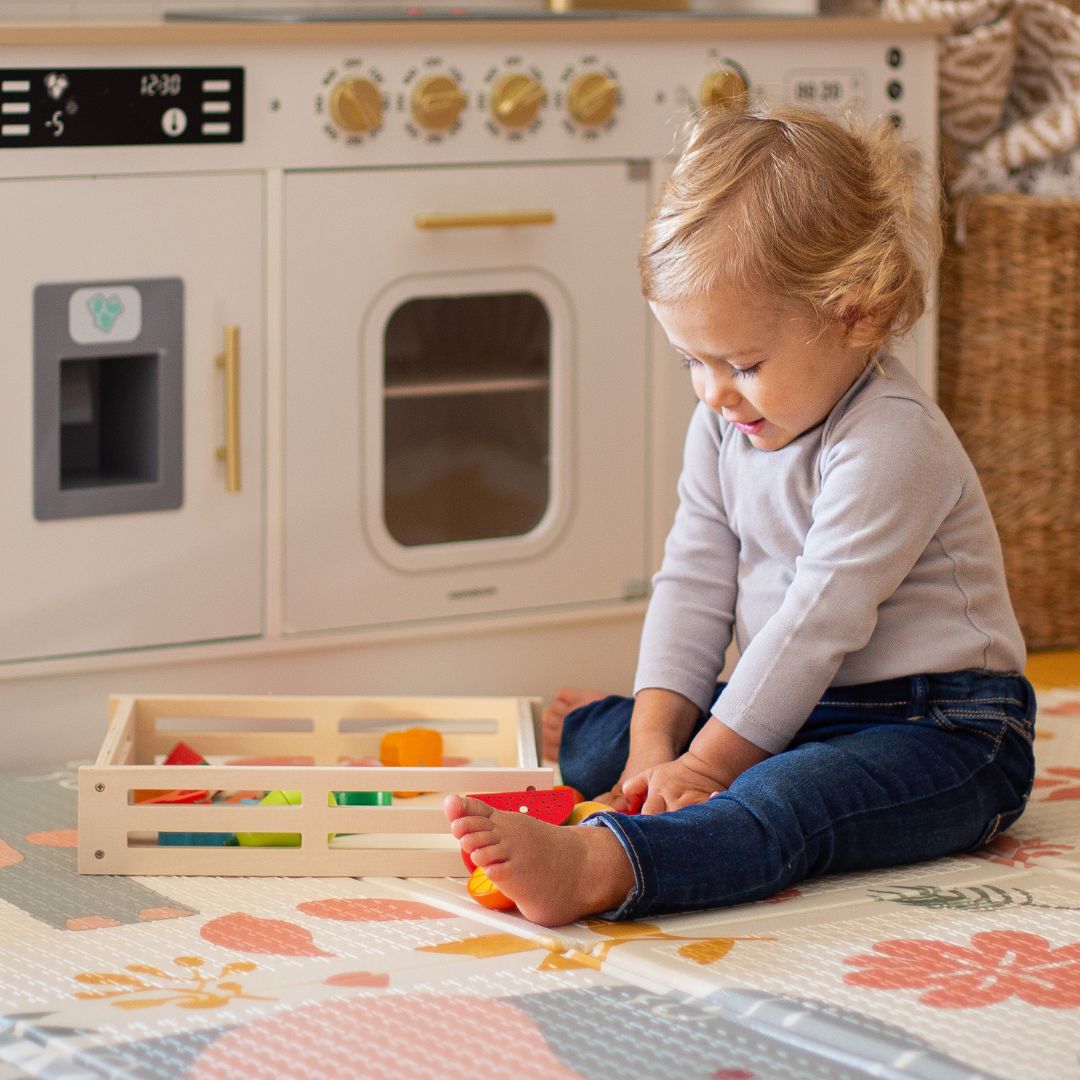 Fructe și legume din lemn pentru tăiere