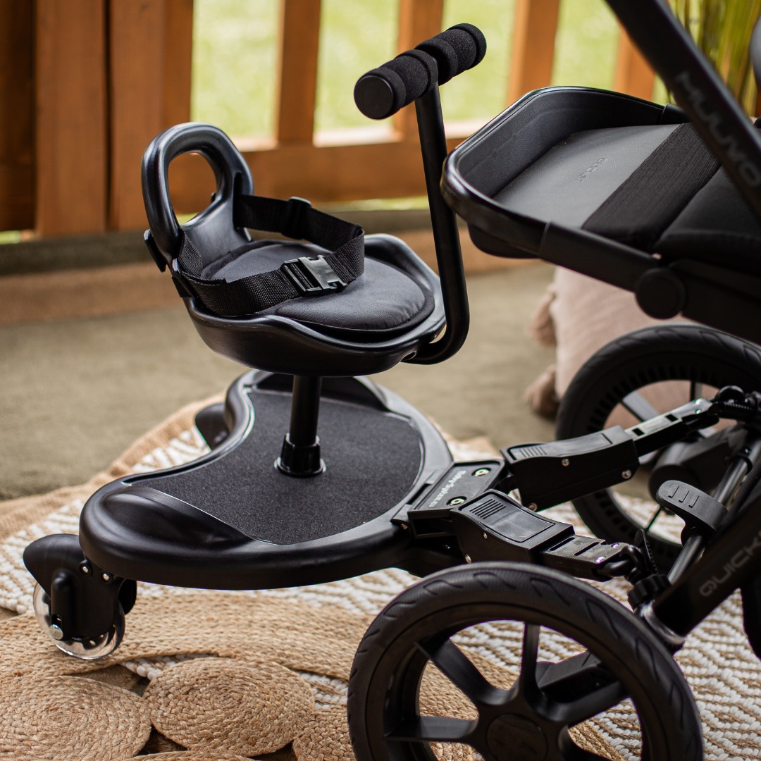 Extensie scaun cu rotile MR BUGGY cu scaun - roți cu LED-uri