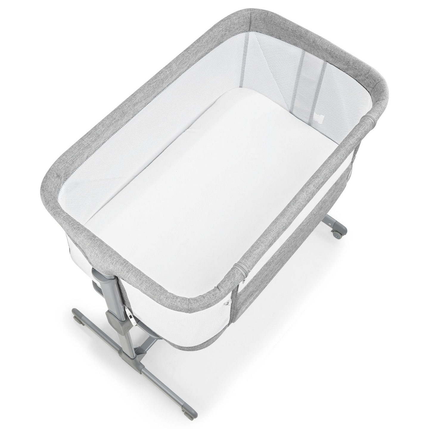 Pătuț extensibil Moby-System LUNA 3in1 - gri