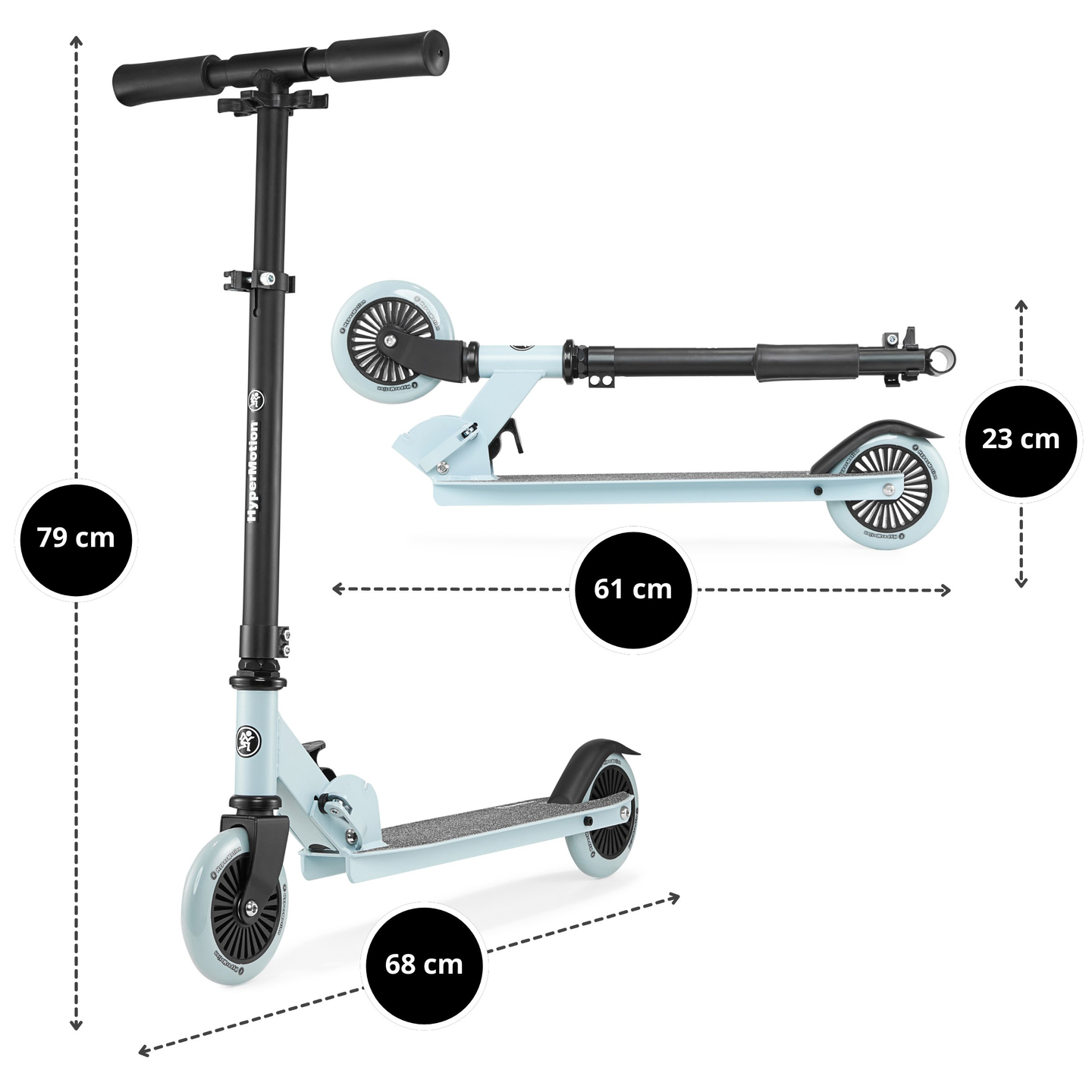 Scuter pe două roți WILLY 3-8 ani de la HyperMotion - nou-nouț
