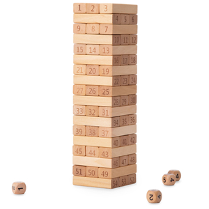 Blocuri - joc arcade din lemn Tower - Numerele