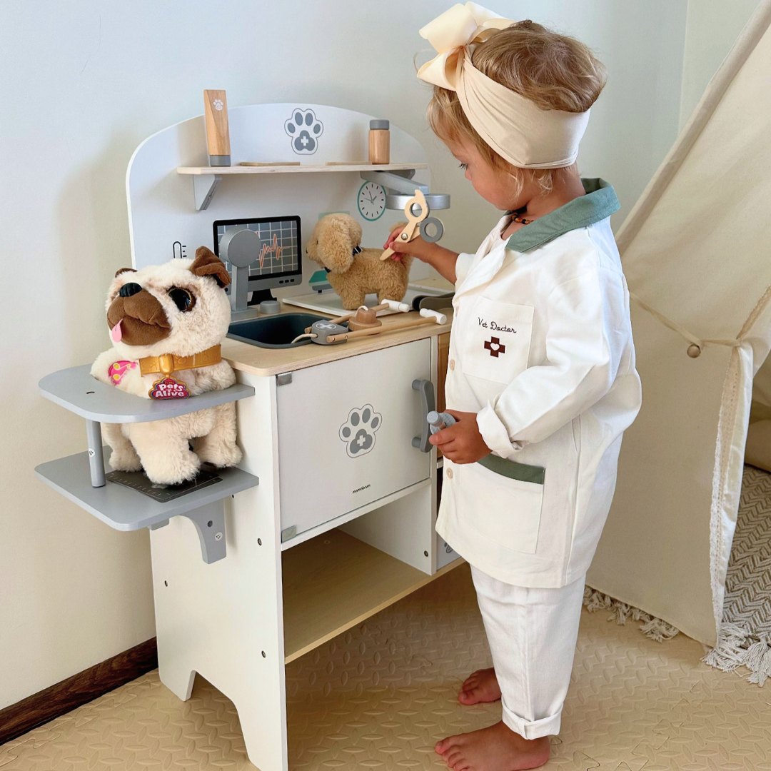 Spital de animale - set din lemn