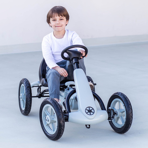 EVOQUE kart cu pedale pentru copii de 5-8 ani - gri