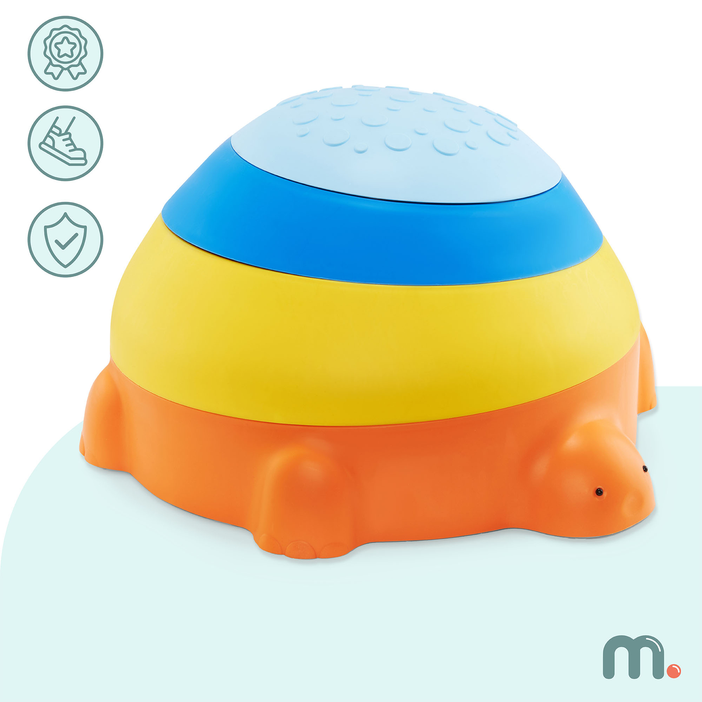 Cale senzorială pentru copii - Țestoasă colorată