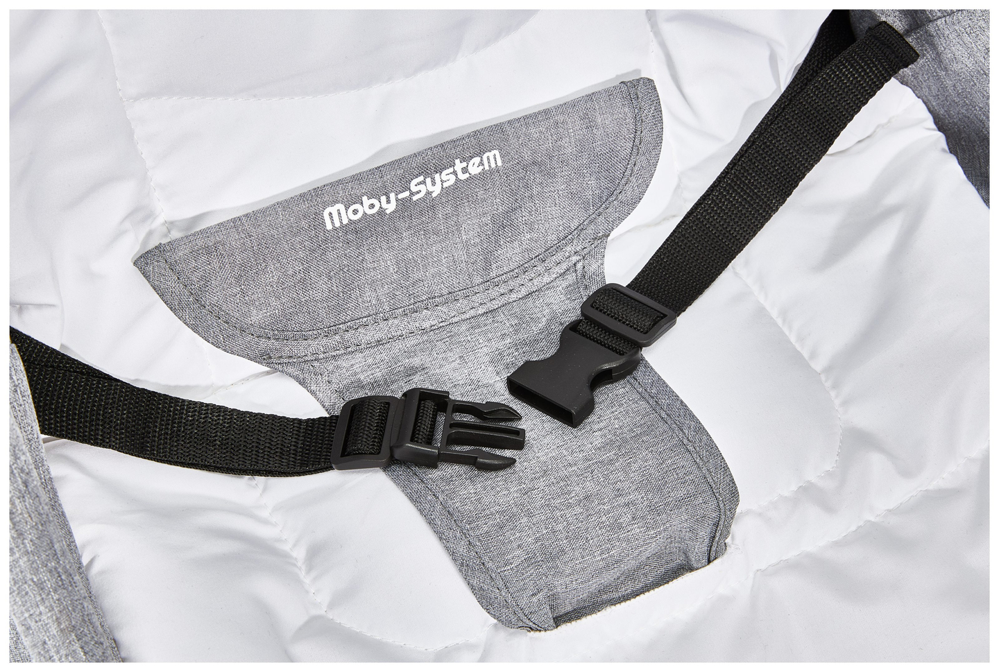 Șezlong + Scaun de flotabilitate + Pătuț 3 în 1 - Moby-System MILA