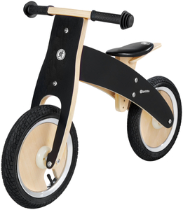 JAMES HyperMotion bicicletă de jogging din lemn - roți gonflabile - negru