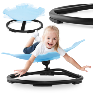 Mini carusel pentru copii Pești - albastru