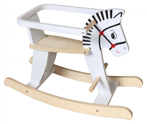 Căluț balansoar din lemn cu balustrade K11