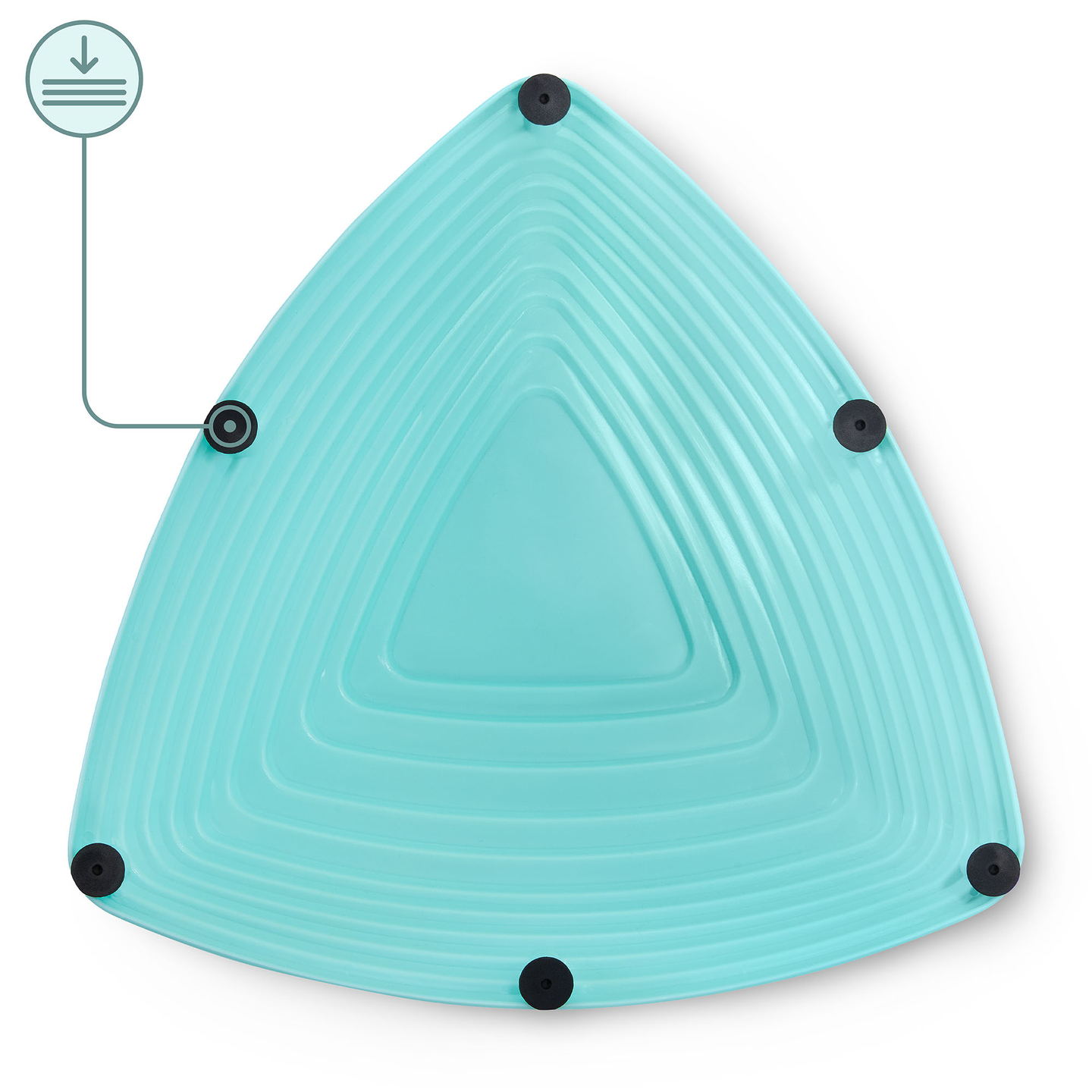 Pietre de echilibrare colorate - 6 bucăți