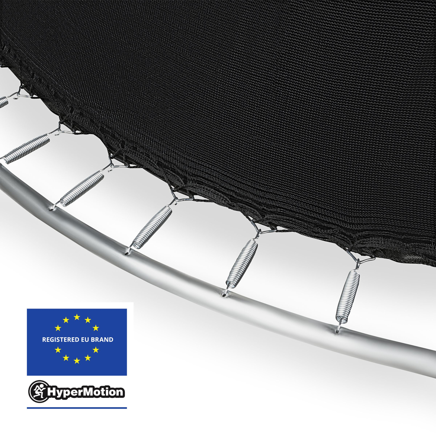 Trambulină de grădină XXXL pentru copii HyperMotion - 430 cm 14FT - cu scară și plasă internă - pentru casă și grădină - 150kg max