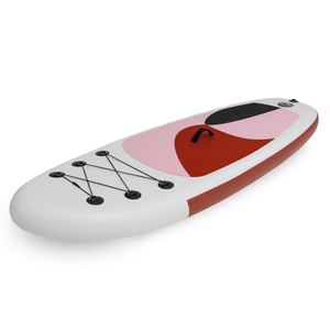 Placa de SUP gonflabila pentru copii Stand Up Paddle 215cm cu vasla - HyperMotion WAVE BOOST PINK 215
