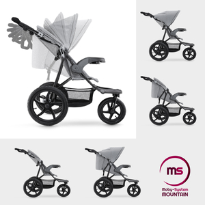 Cărucior pentru copii +spacecărucior pentru copii 0m+ Moby-System MOUNTAIN
