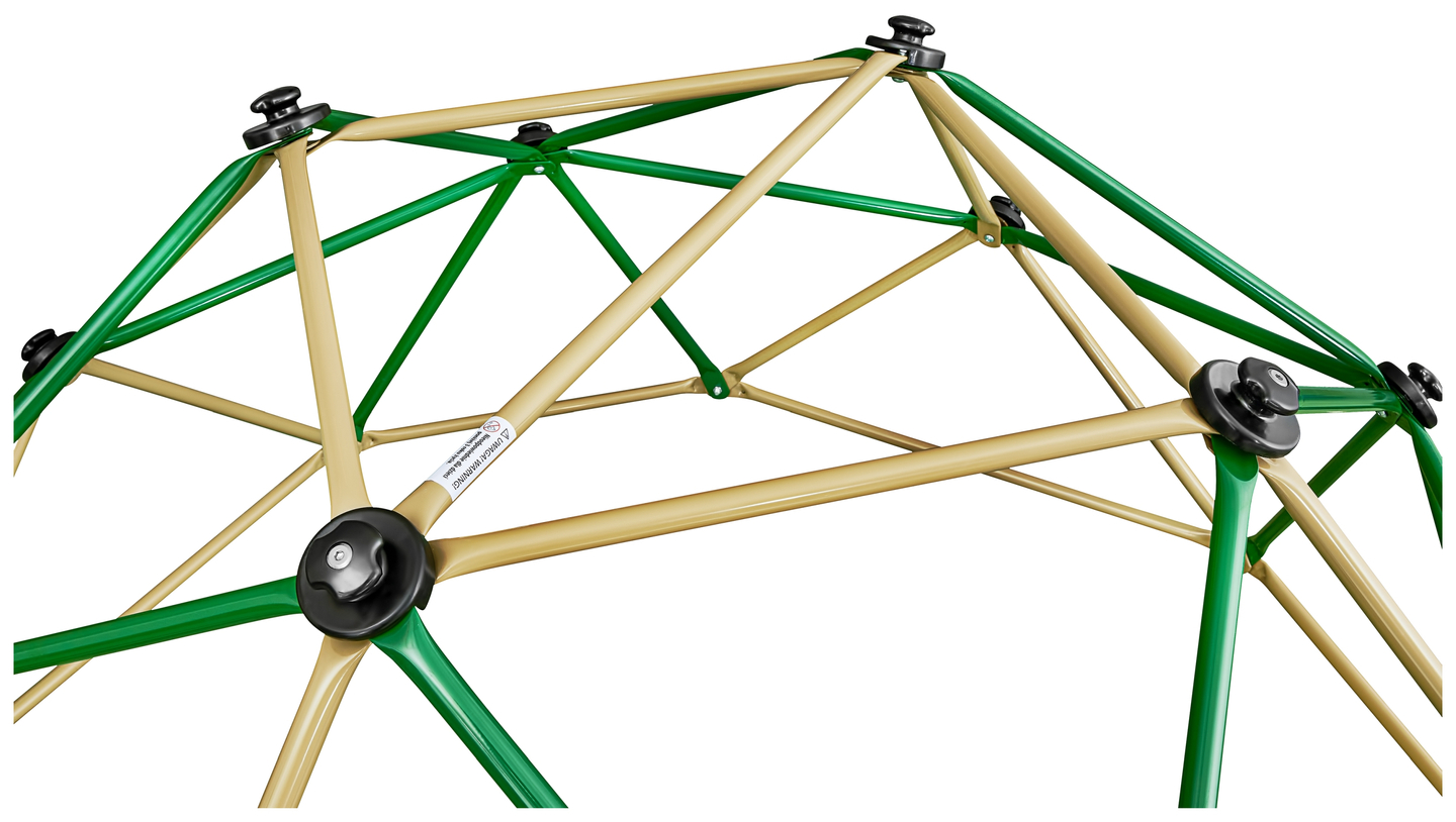 HyperMotion Cupola de cățărat pentru copii XL, geodom, teren de joacă pentru grădină, diametru: 1,8 m