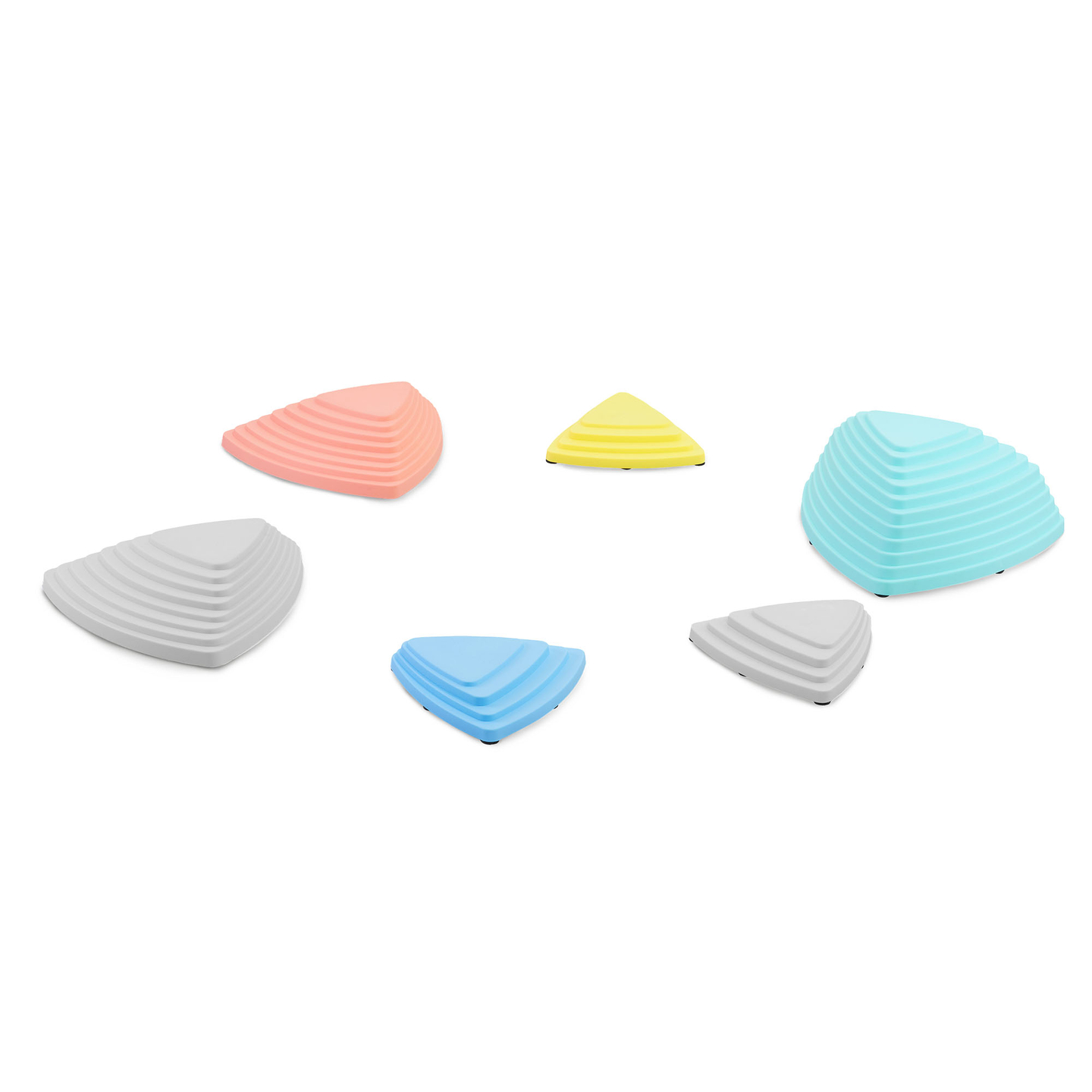 Pietre de echilibrare colorate - 6 bucăți