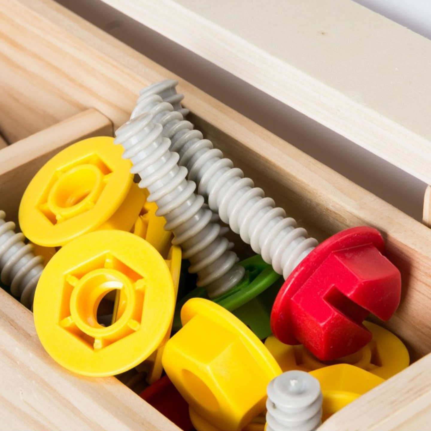 Set de bricolaj din lemn XXL - 75 de piese