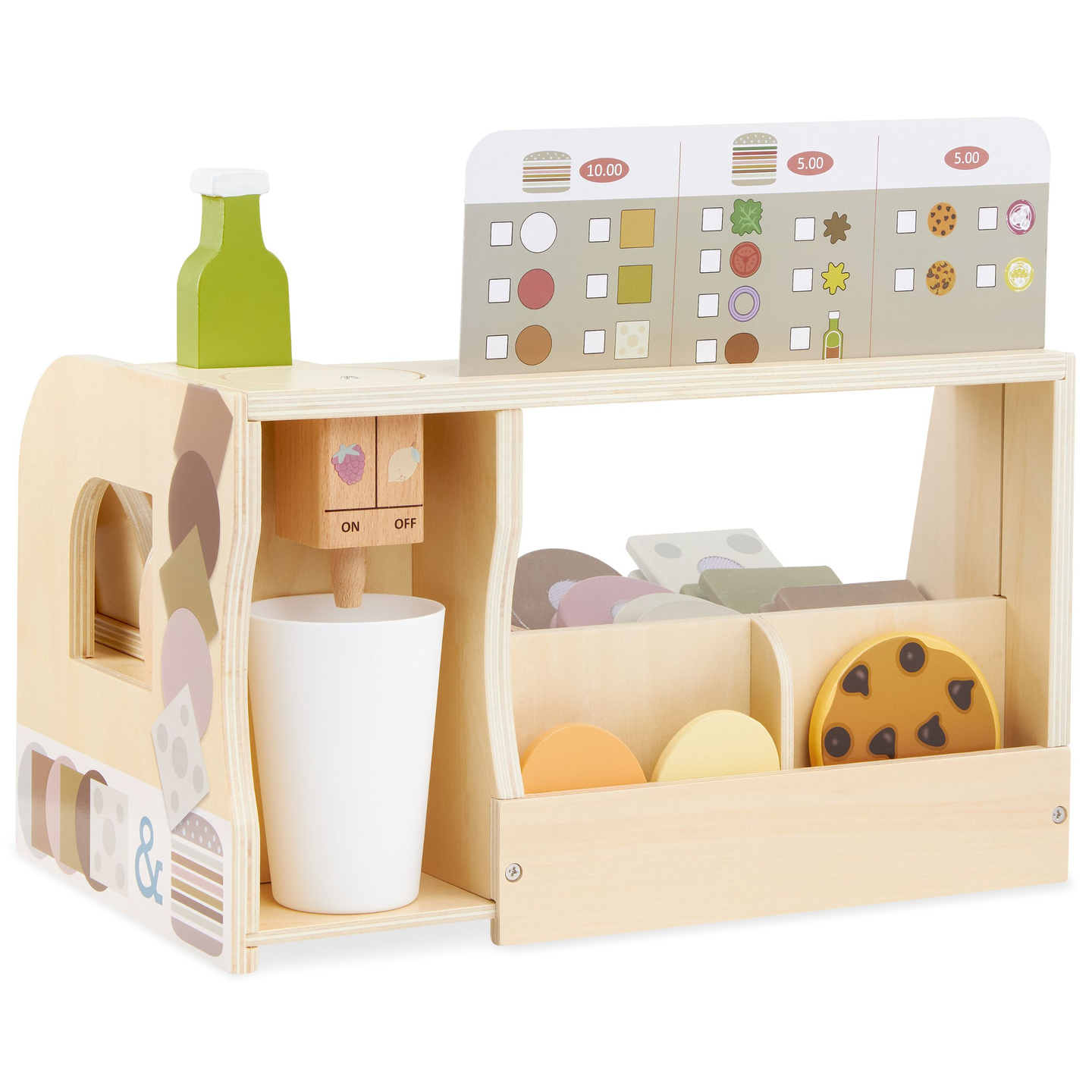 Sandwich bar din lemn - restaurant