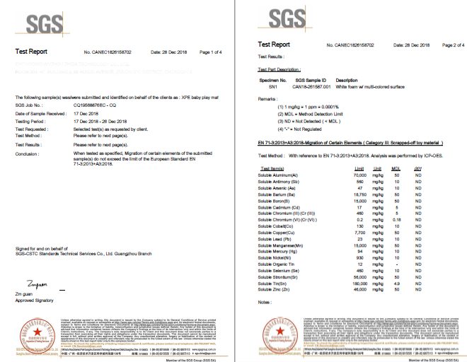 Covoraș din spumă cu două fețe XXL - pliabil 1 CM (pădure cu ursuleț și cai)