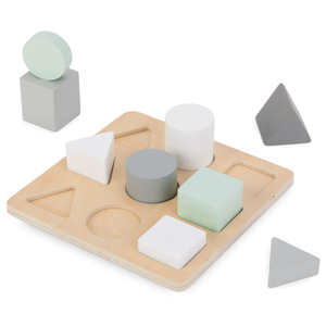 Puzzle din lemn - Sorter - Trei cifre