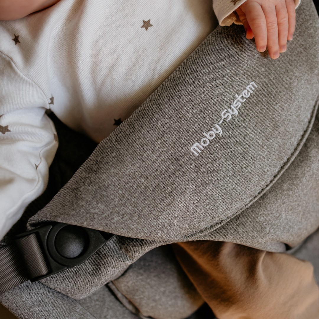 Fotoliu balansoar 2 în 1 Moby-Sistem LILY - gri