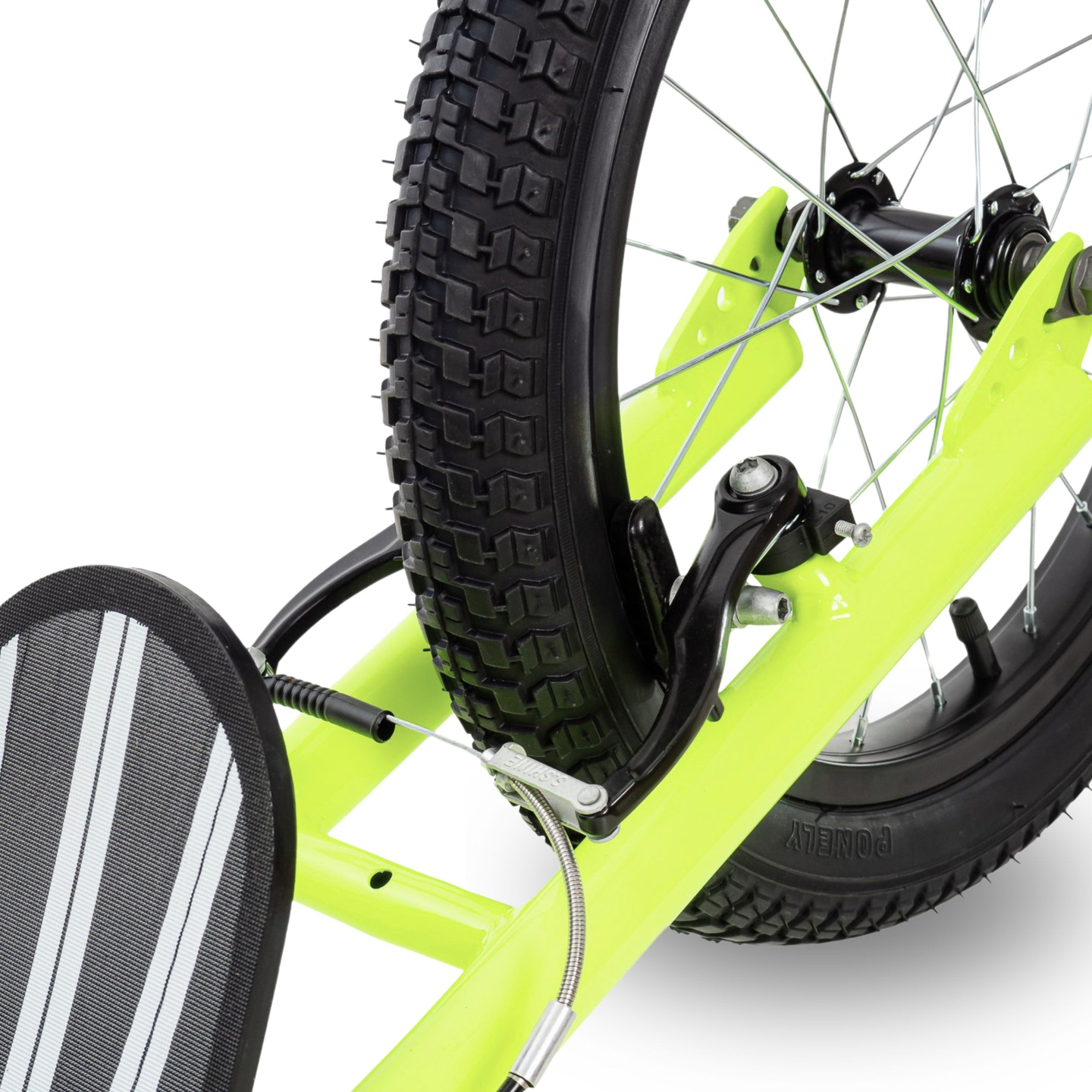 Trotinetă de oraș Hypermotion RUNKIE cu roți gonflabile de 40 cm (16'')