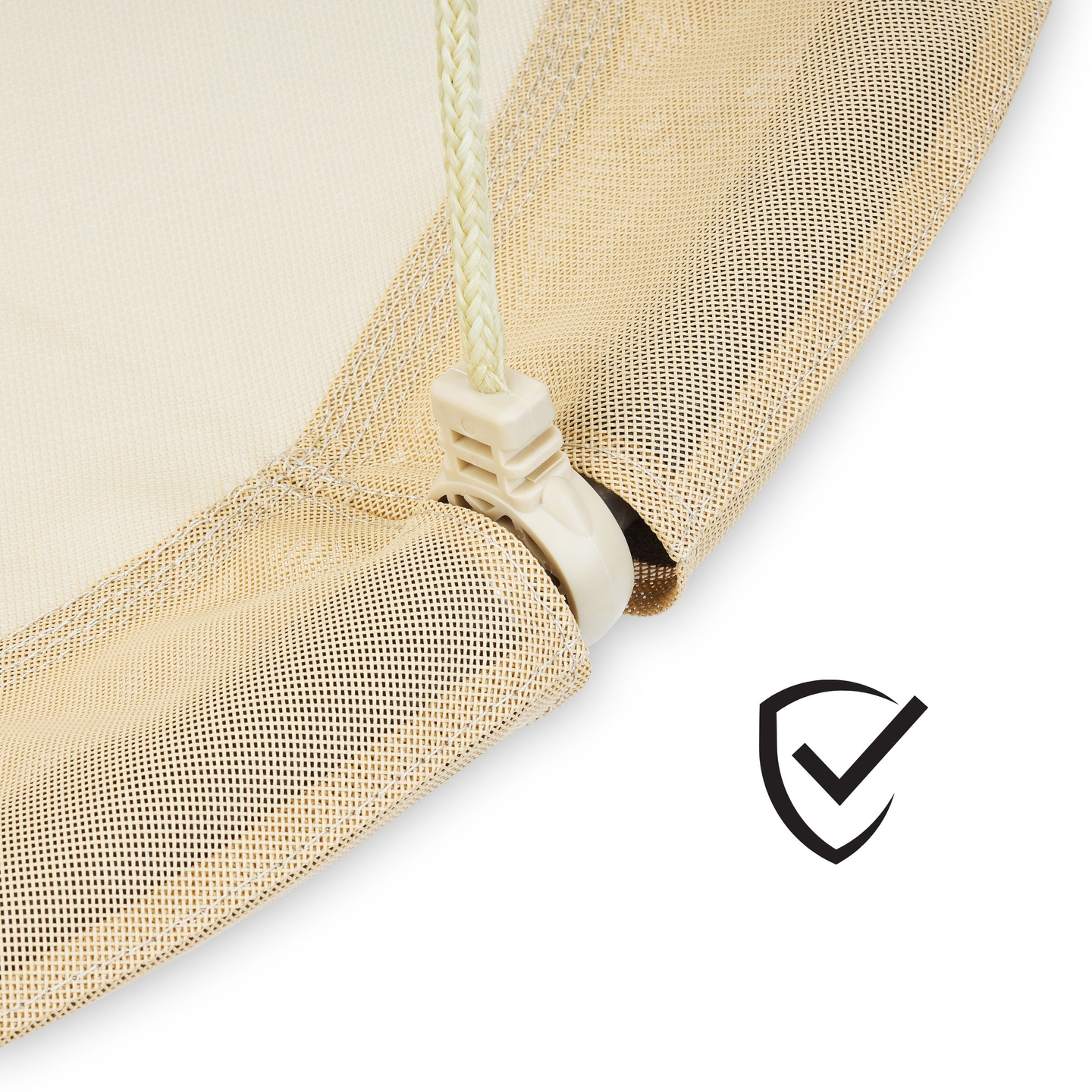 Leagăn cu cuib de barză HyperMotion - diametru 100 cm, culoare bej boho