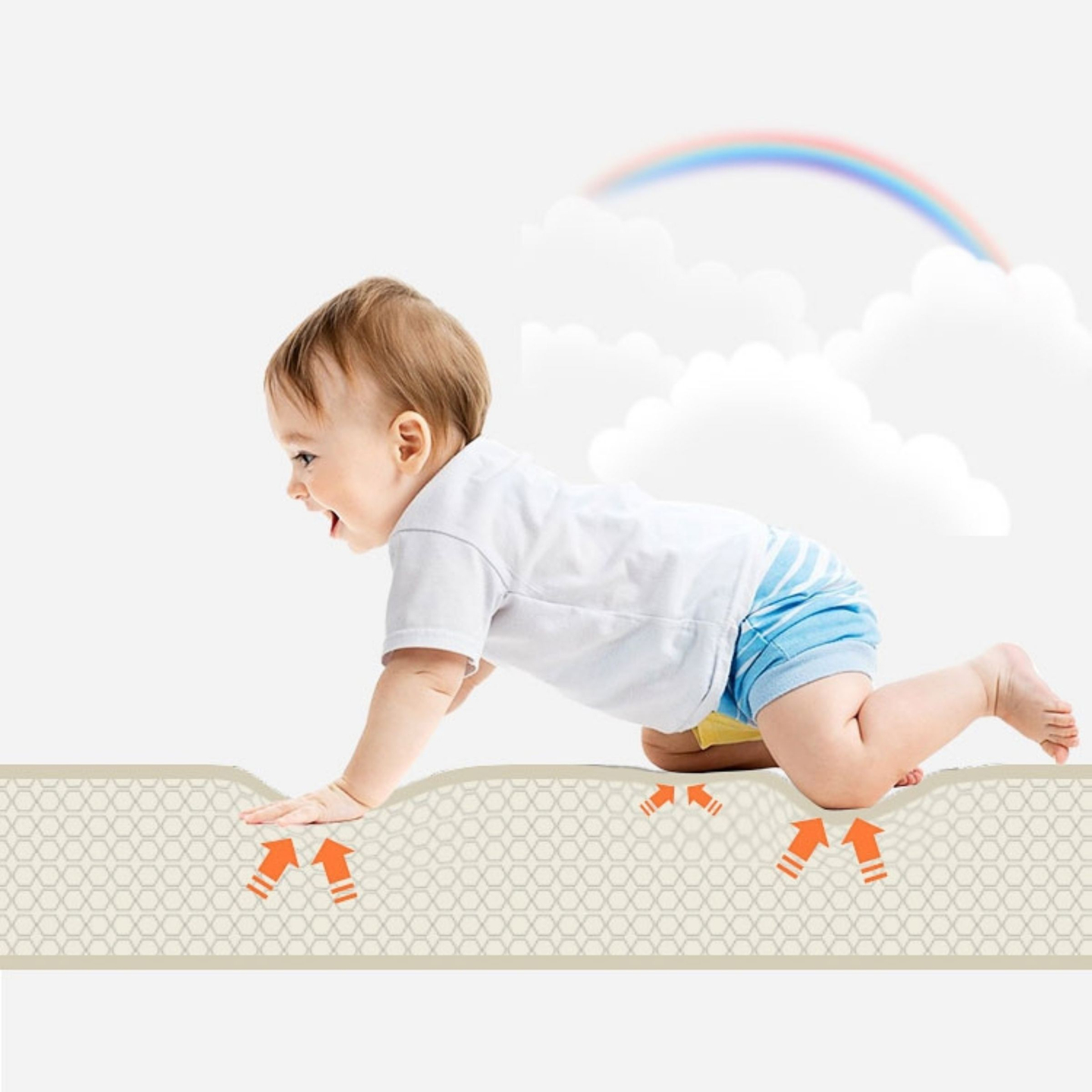 Covoraș puzzle educațional din spumă 90 x 90 x 1cm - spumă EVA - design: instrumente