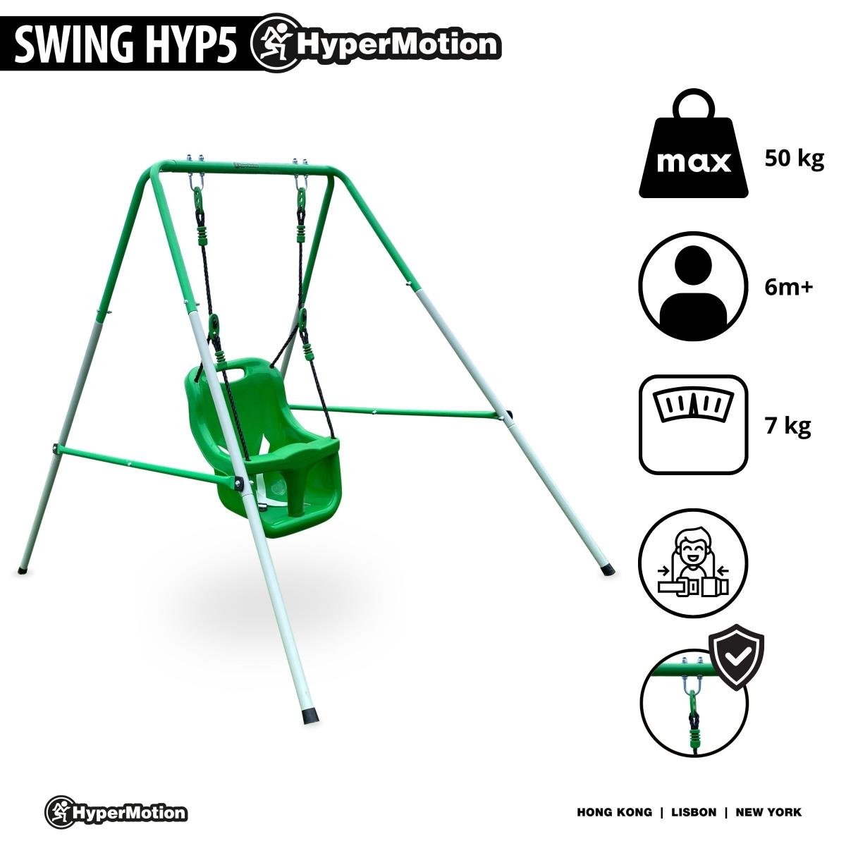 Leagăn pentru bebeluși și copii mici cu centură de siguranță
