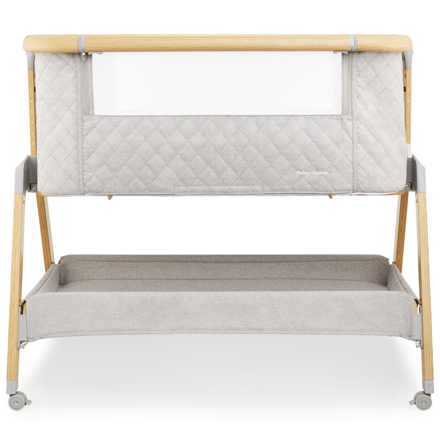 Pătuț de călătorie, cu suport, 3 în 1 - Moby-System DREEMY