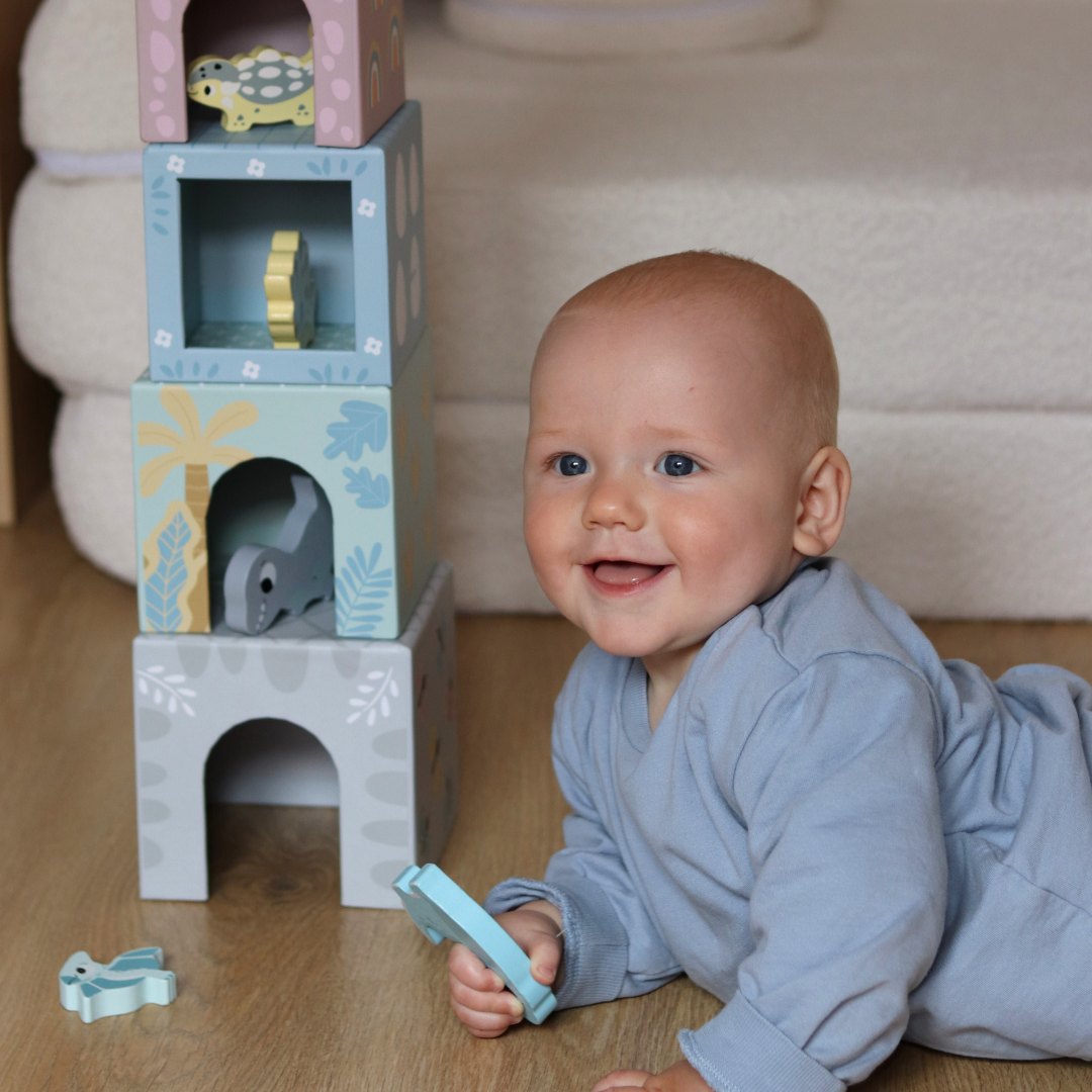 Turn de sortare cu cifre dinozauri