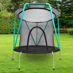 Trambulina menta 167cm cu plasa de protectie - pentru copii 3-8 ani - pentru casa si gradina