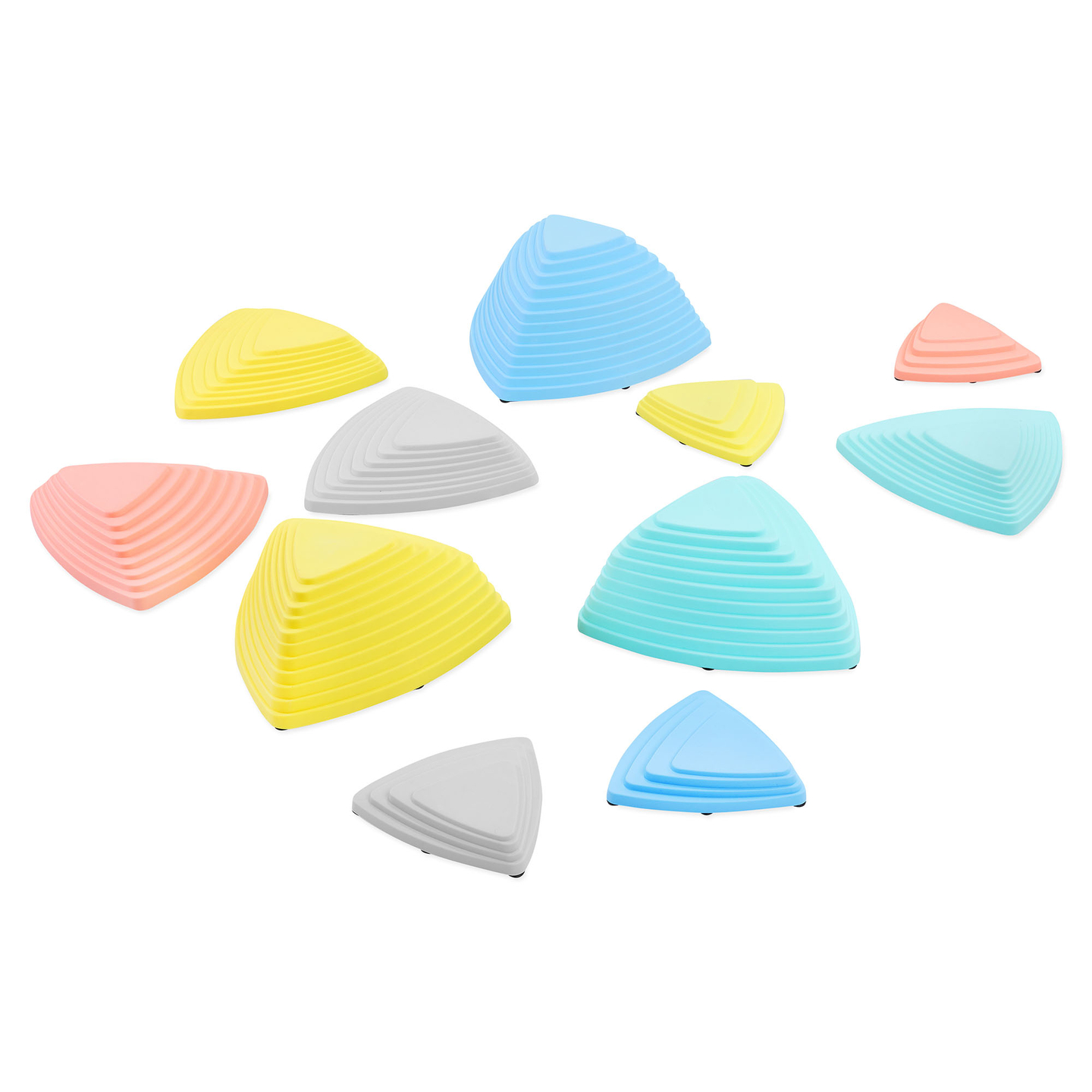 Pietre de echilibrare colorate - 11 bucăți