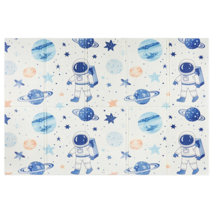 Covoraș din spumă pliabil pe două fețe 180 x 120 x 1cm - Cosmos/triunghiuri geometrice