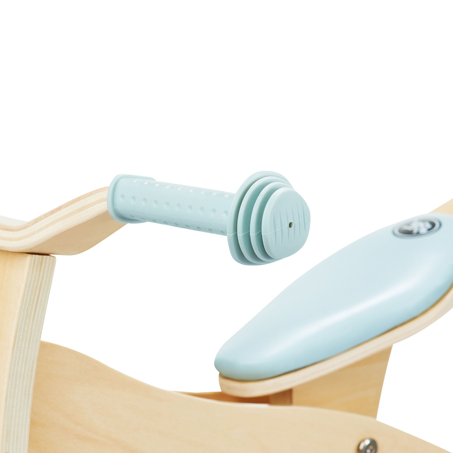 Tricicleta din lemn si balansier 2in1 - HyperMotion PERCY - albastru