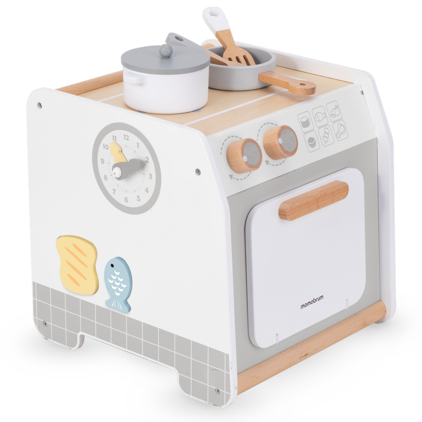 Bucătărie din lemn - cub educațional